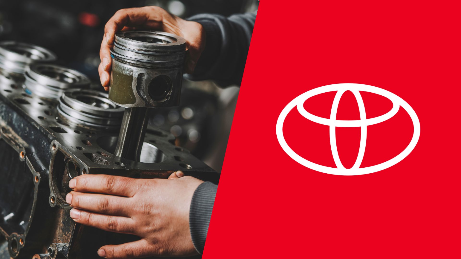 A man is working on a toyota engine.|A white tesla car with four numbers on it.|A white tesla car with four numbers on it.|A white tesla car with four numbers on it.|A white tesla sports car with four numbers on it.|A white tesla sports car with four numbers on it.|A white tesla car with a number on the hood.|A white tesla sports car with a number on the hood.