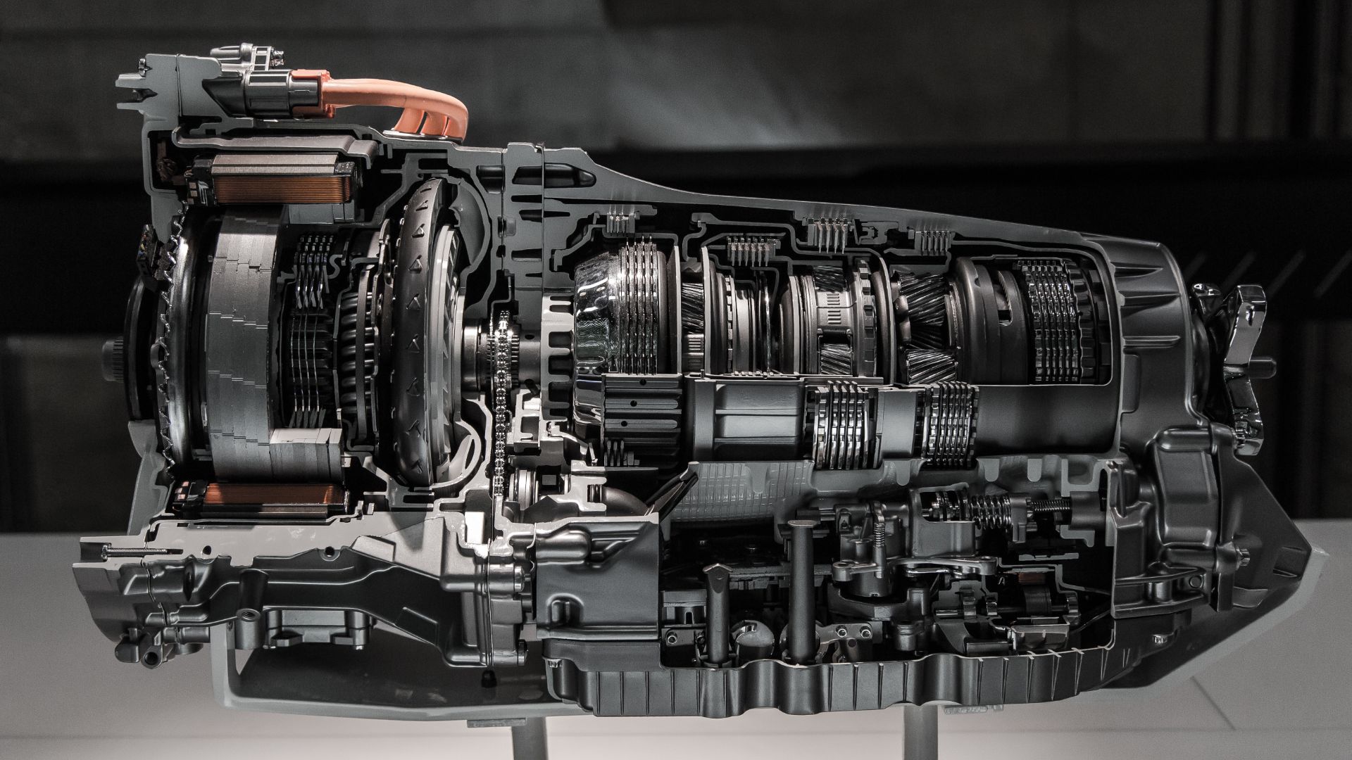 a close up of a mechanical device on a table.