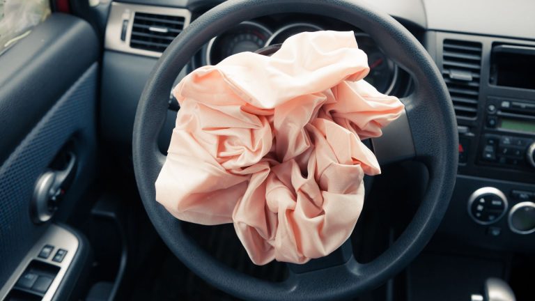 Here's what happens when you put a car airbag in a microwave