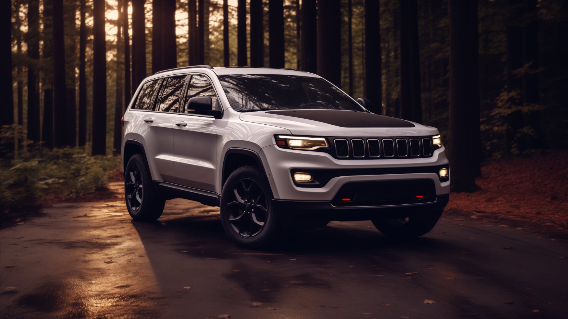 The 2020 Jeep Grand Cherokee is driving through the woods, a recommended choice for potential buyers looking to avoid years of issues.
