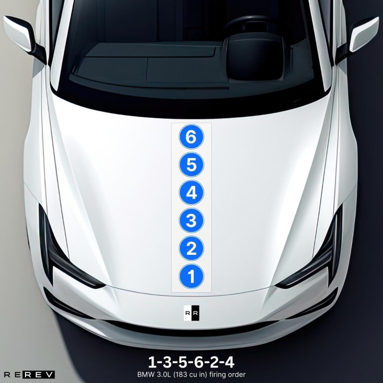 A white sports car with numbers on the hood.