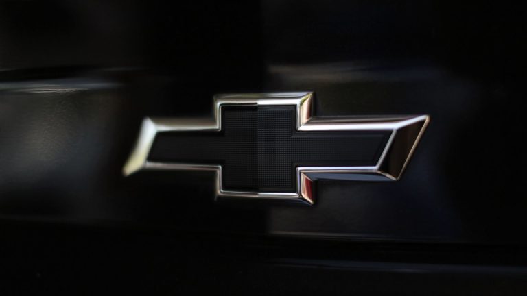 a close up of the emblem on a car.