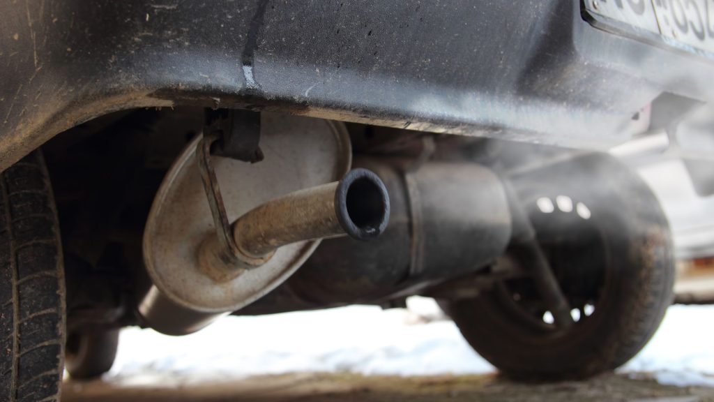 dirty exhaust