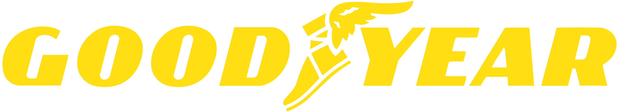 a yellow and black logo for a movie.