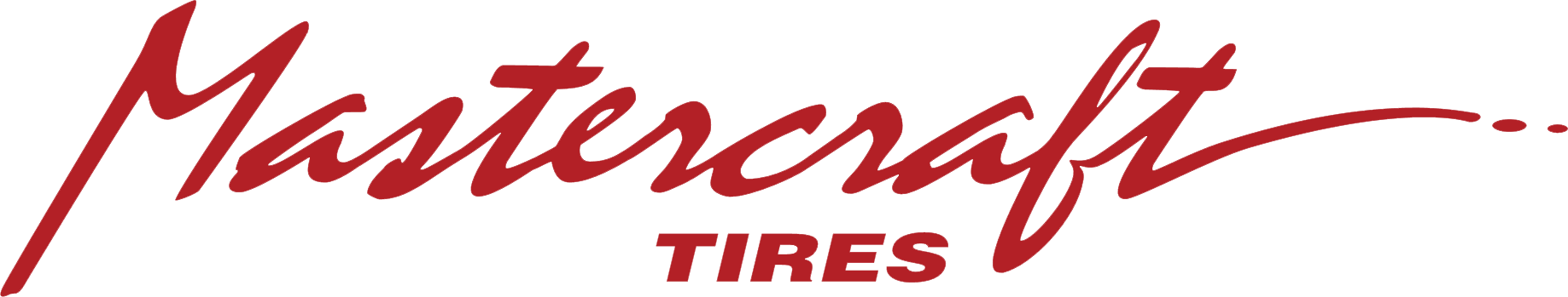 a red and black logo with the words mississippi tires.