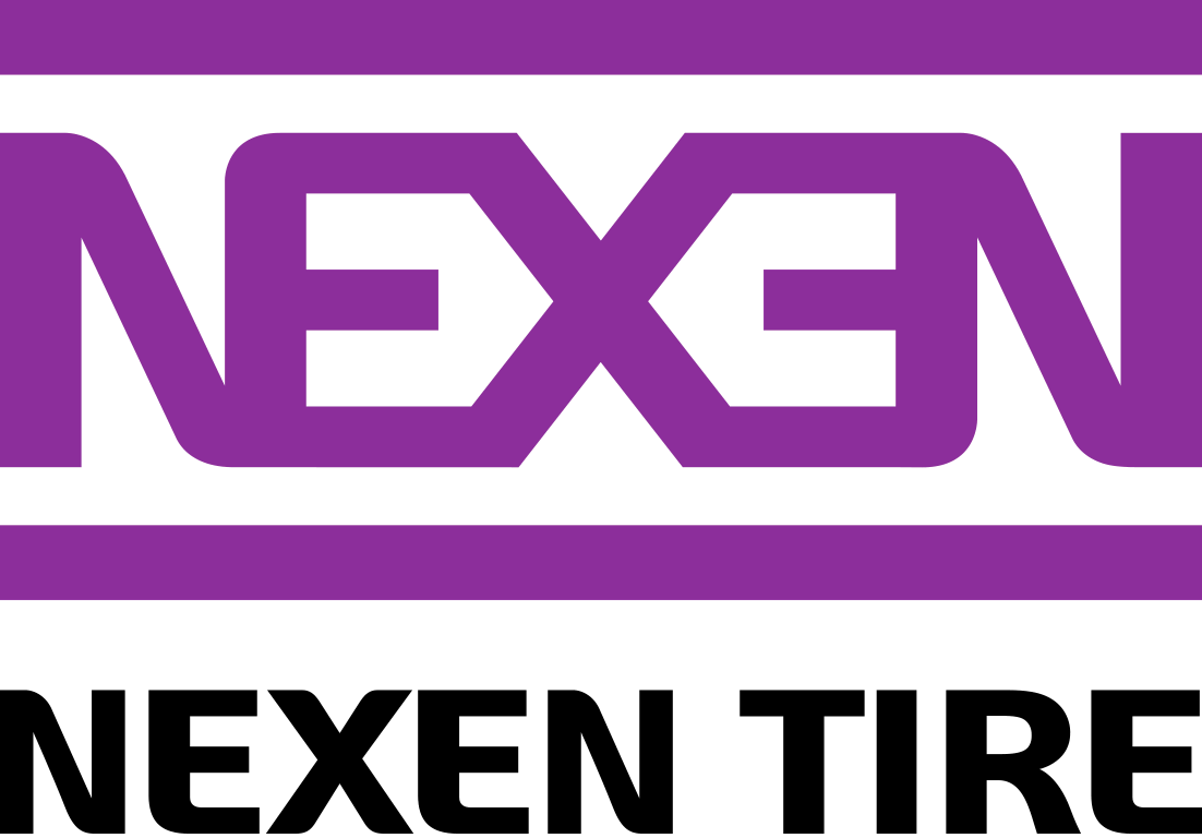 a purple and black logo with the word nex on it.